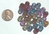 30 8mm Bumpy Speckled Mixed Nuggets